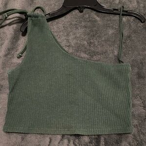 Aerie Green Crop Top
